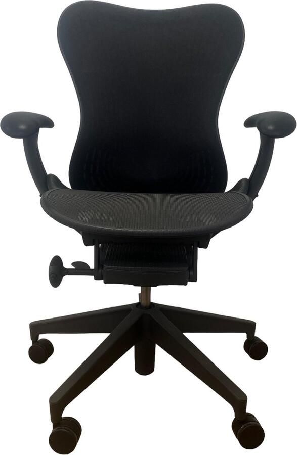 Offeco Herman Miller Mirra 2 Zwart Bureaustoel Verstelbare lumbar support