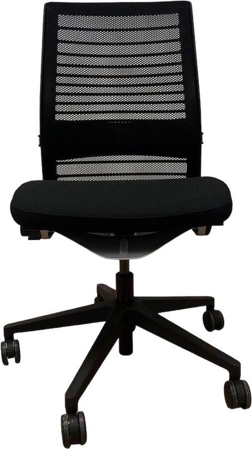 Offeco Steelcase Think V2 Bureaustoel Zonder Armleuningen Zwart