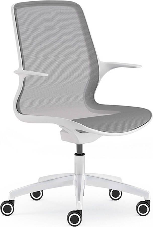 Office Supply Roma Ergonomische Bureaustoel Wit (Made in Italy)