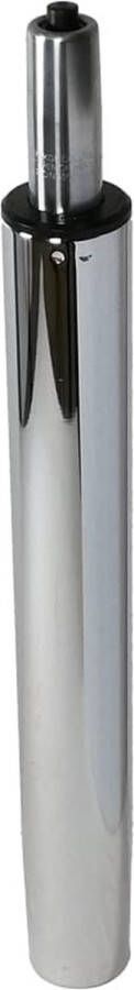 Office World OfficeWorld Range gasveer voor bureaustoel lengte 440 tot 695 mm (370 mm chroom) stabiele gasveer belastbaar tot 200kg gasveer voor bureaustoel directiestoel kruk bureaustoel