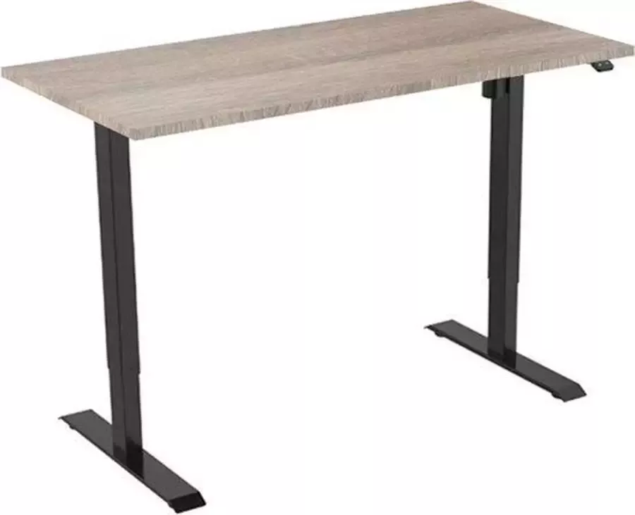 Officetopper Elektrisch zit-sta bureau Basic 160 Robson Zwart