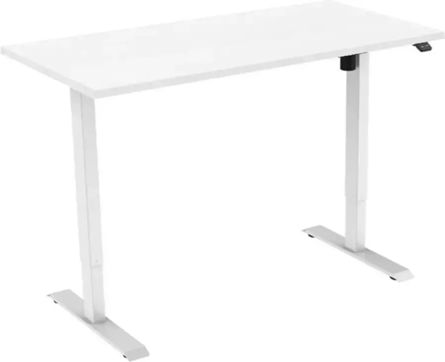 Officetopper Elektrisch zit-sta bureau basic 160 Wit
