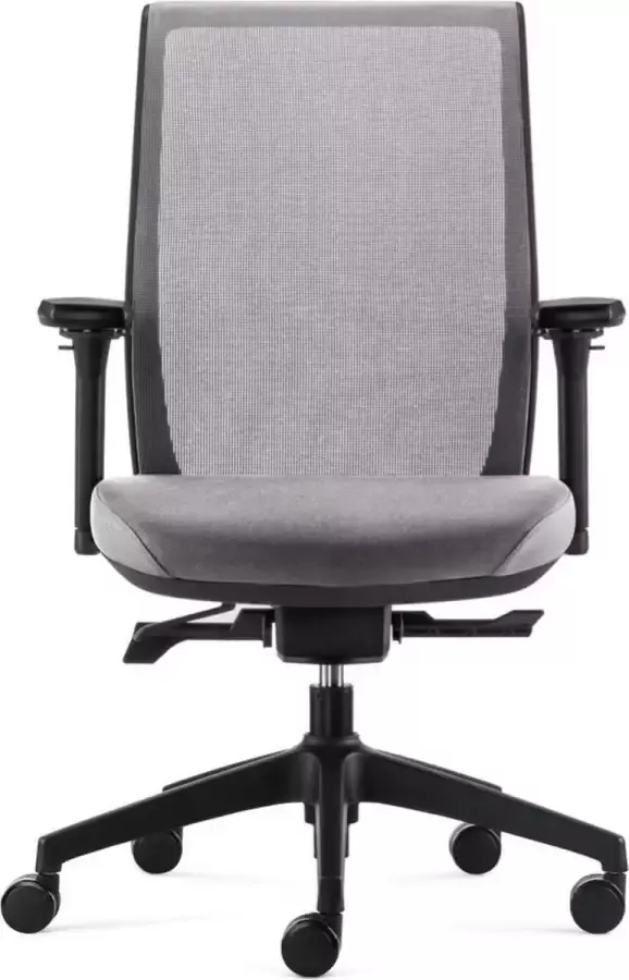 Offisk Omega grey luxe ergonomische bureaustoel Arbo gecertificeerd professioneel Donati mechaniek