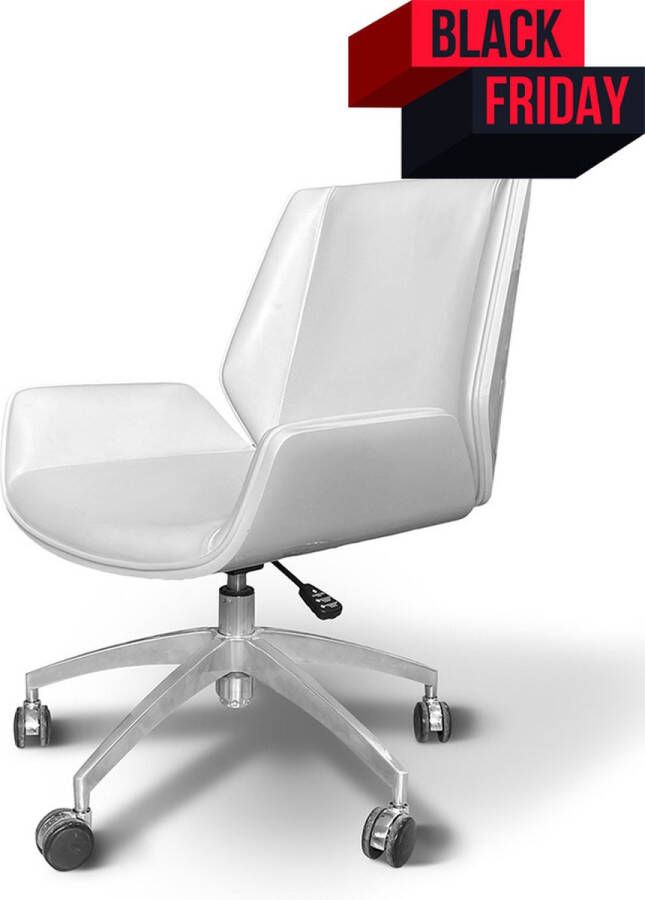 Ohno Furniture Amsterdam Bureaustoel Kantoorstoel Stoel Wit