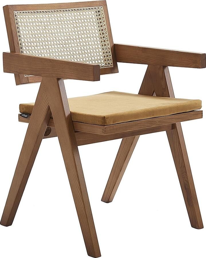 Ohno Furniture Houston Houten Kantoorstoel Walnoot