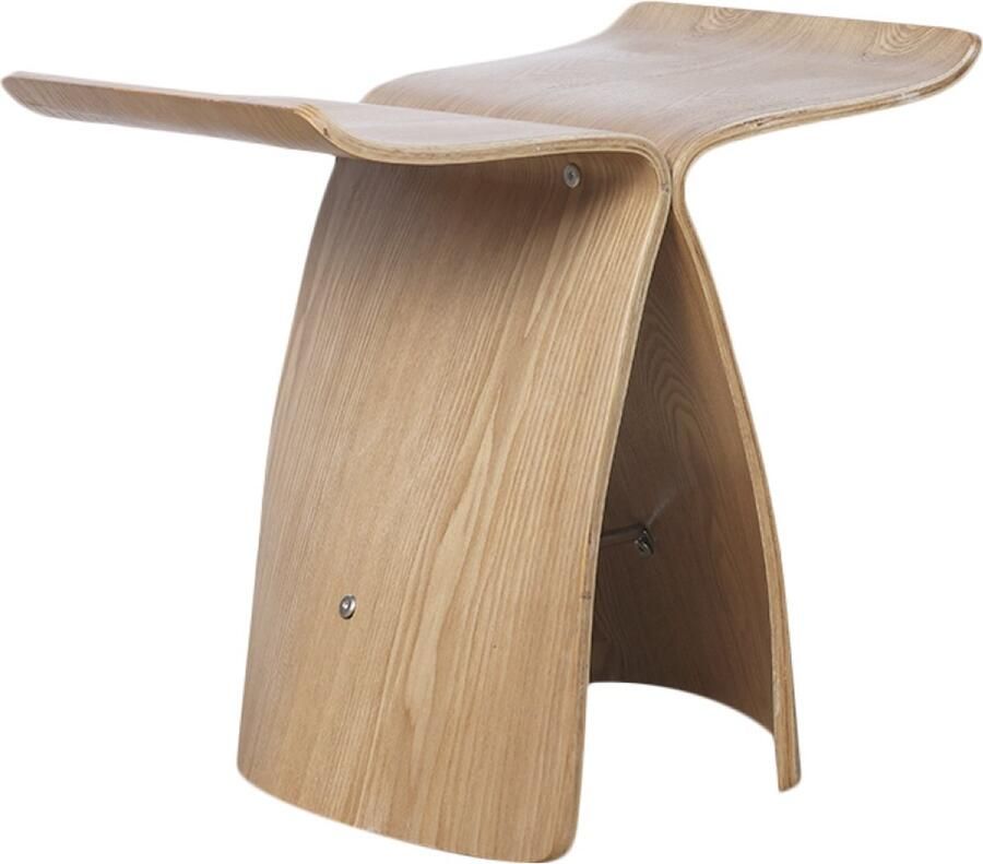 Ohno Furniture OHNO Tokyo Kruk Bijzettafel Licht Bruin