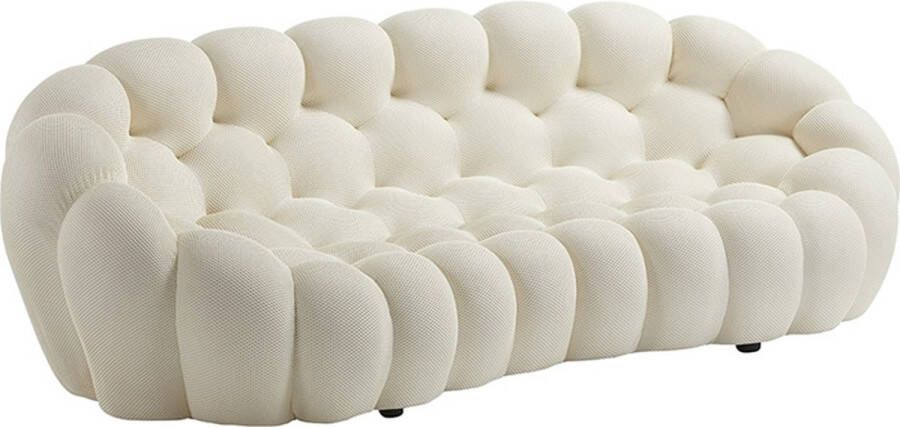Ohno Furniture Victoria Bubbel 3-Zits Bank Wit