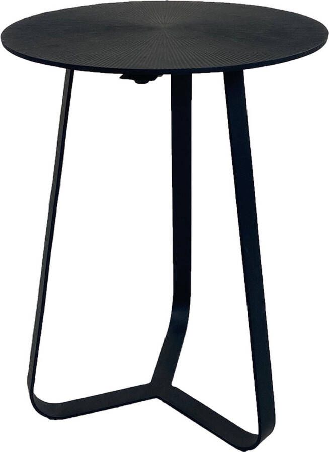 Oist Design Lauro S Side Table Aluminium Black 40 x 40x 50 cm