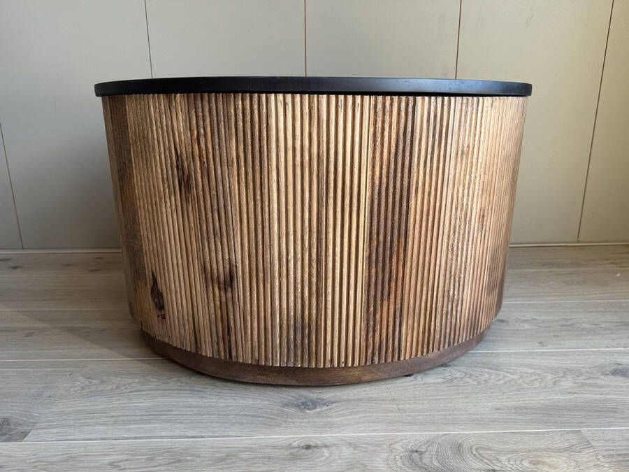 Old Inn Wonen Old Inn Salontafel box Rome Zwart groot - Foto 2