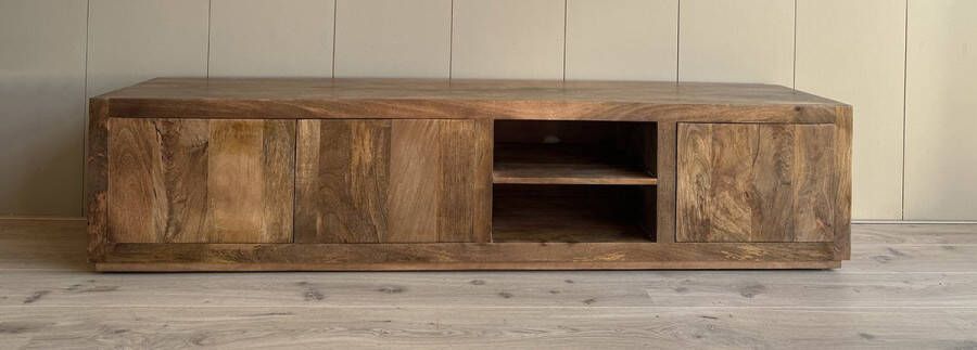 Old Inn Wonen Old Inn Televisie meubel Rome Zwart 150 cm - Foto 2