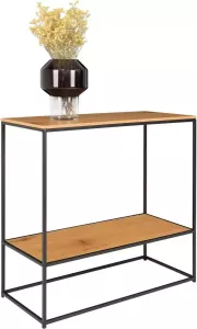 Old Inn Wonen Old Inn Vita Salontafel Sidetable Console Tafel Folie Spaanplaat 80x36x80cm