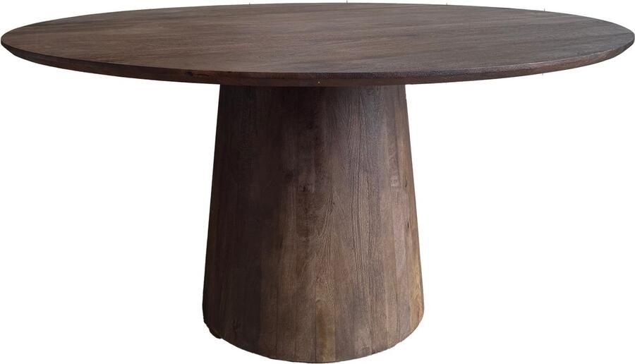 Old Inn Wonen Old Inn Flash Sale Eetkamertafel Oslo 130cm Bruin - Foto 2