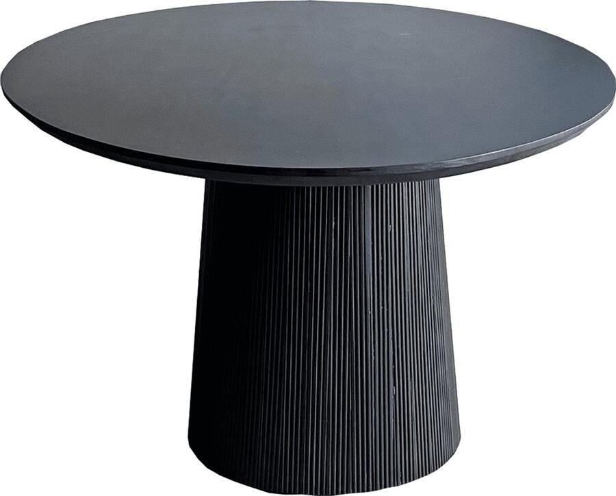 Old Inn Wonen Old Inn Flash Sale Eetkamertafel Rome Zwart 130cm