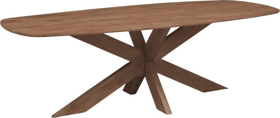 Old Inn Wonen Old Inn Eettafel Hamburg Naturel 200cm