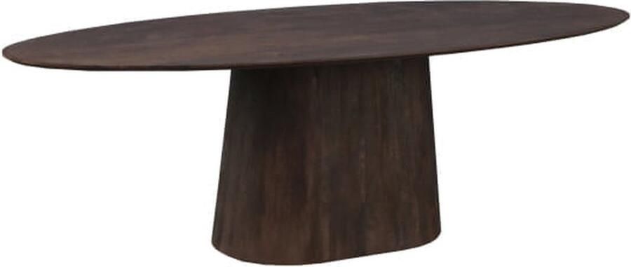 Old Inn Wonen Old Inn Flash Sale Eetkamertafel Oslo ovaal Bruin 200cm