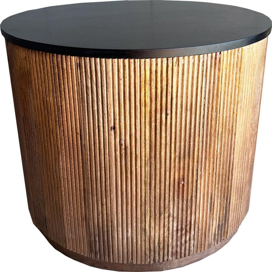 Old Inn Wonen Old Inn Salontafel box Rome Zwart groot