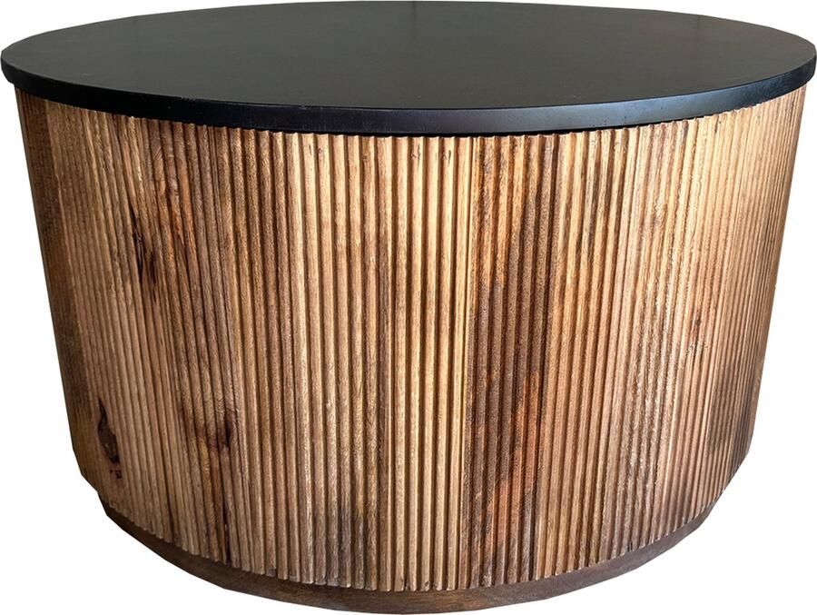 Old Inn Wonen Old Inn Salontafel box Rome Zwart klein