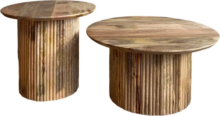 Old Inn Wonen Old Inn Salontafel Monaco set van 2