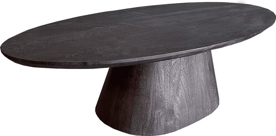 Old Inn Wonen Old Inn Salontafel ovaal Oslo Bruin