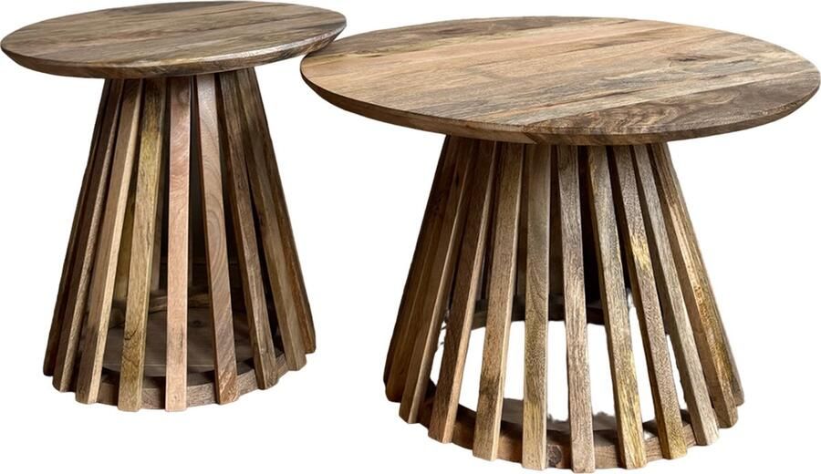 Old Inn Wonen Old Inn Salontafel Porto set van 2