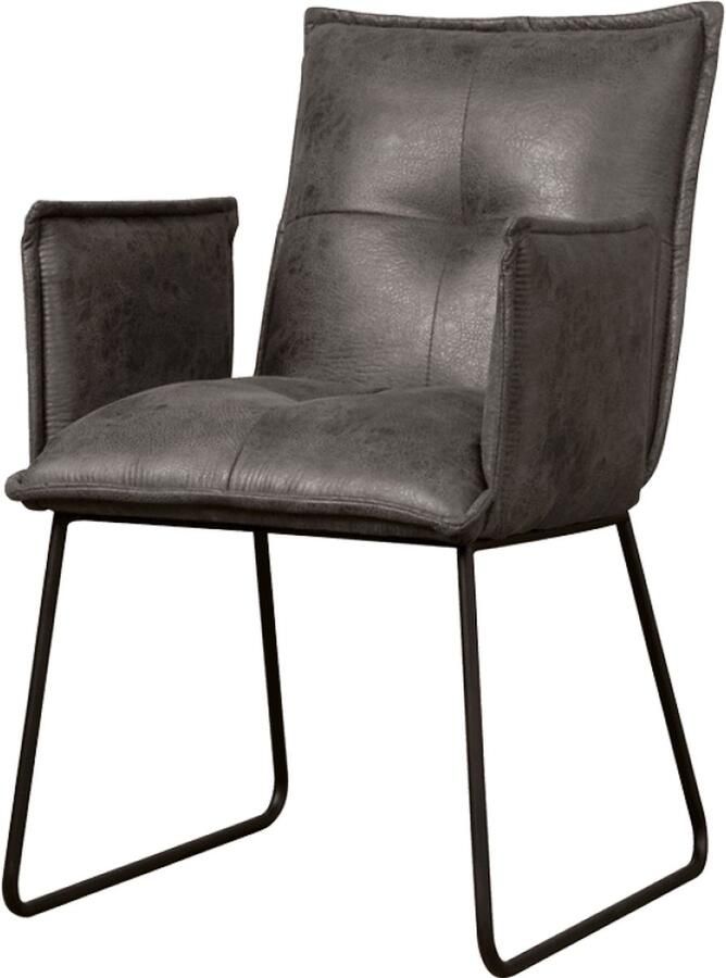 Old Inn Wonen Old Inn Seda Armstoel Grijs