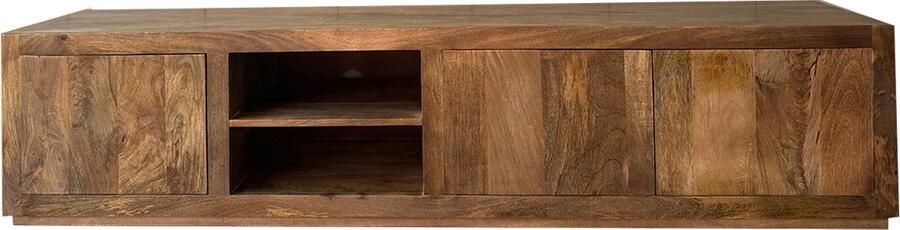 Old Inn Wonen Old Inn Televisie meubel Rome Zwart 150 cm