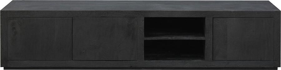 Old Inn Wonen Old Inn Tv meubel Nelson zwart 200cm