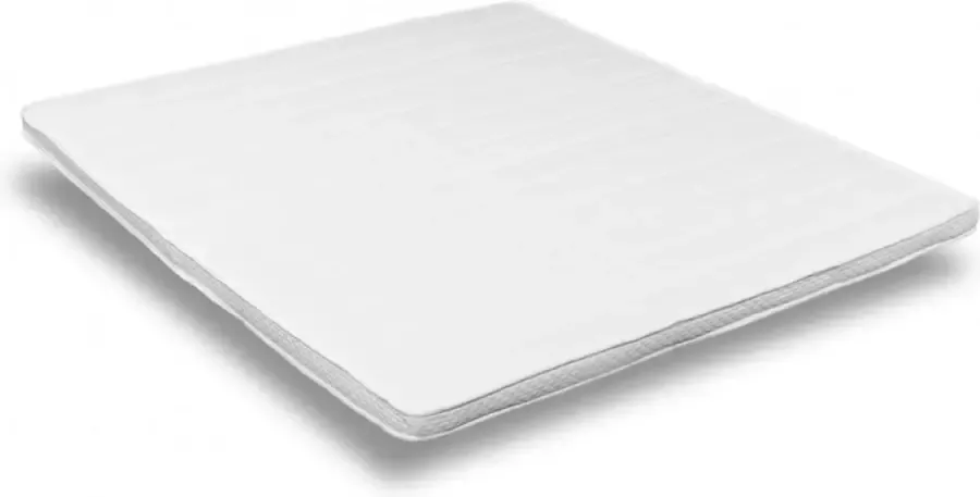 O.M.M. Topdekmatras Topper 200x210 NASA traagschuim 6cm Medium + Bamboo tijk