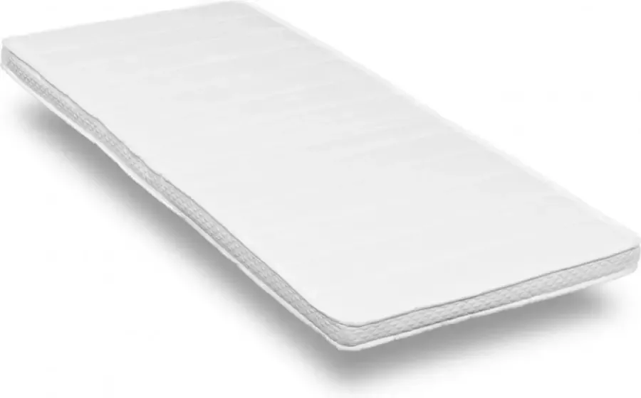O.M.M. Topdekmatras Topper 70x210 NASA traagschuim 6cm Medium + Coolmax tijk