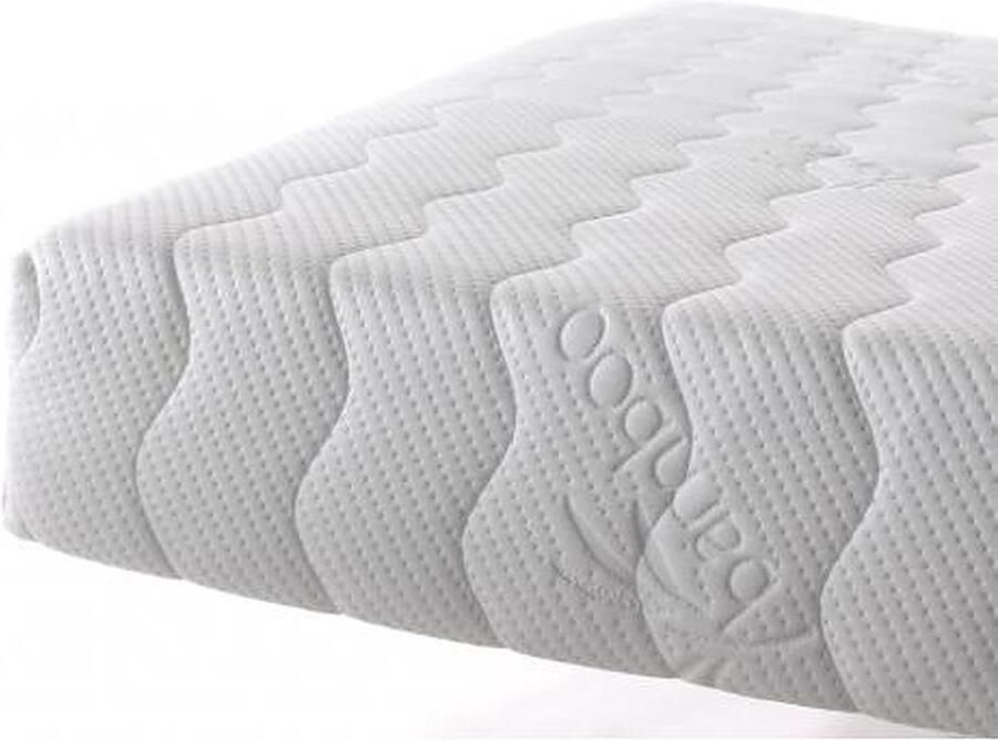 Omra bedding Pocket matras koudschuim 90x200 20cm met luxe bamboe hoes met rits