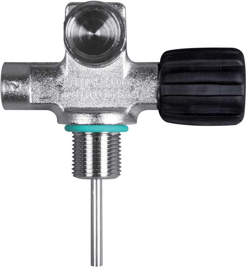 Oms Din Right Side 230 Bar Klep Zwart Zilver