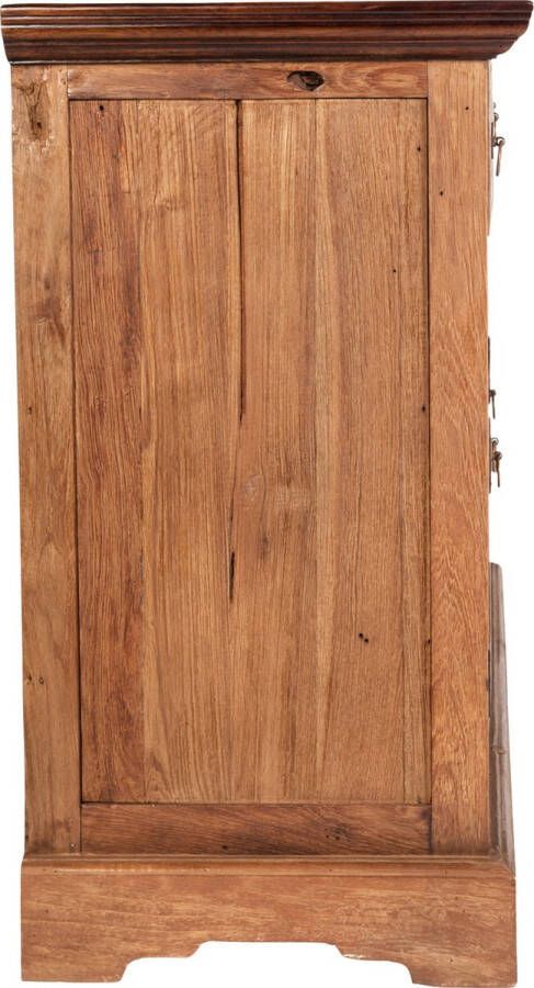 One Oak Dressoir 148 00x44 00x83 50 cm Natuurlijk plaat koloniaal gekleurd Hout