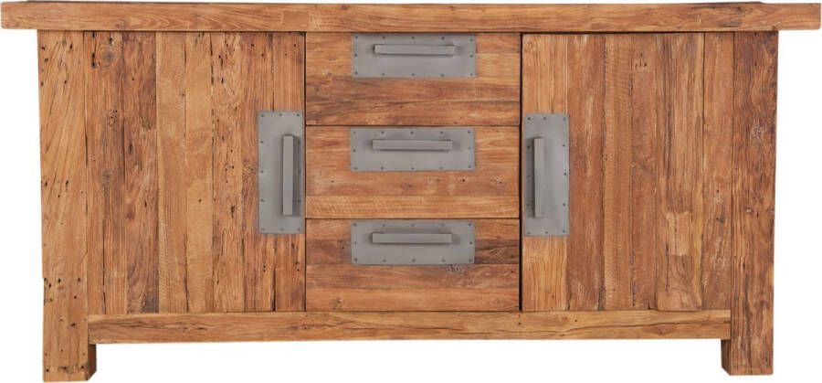 One Oak Dressoir 180 00x45 00x85 00 cm Natuurlijk Hout