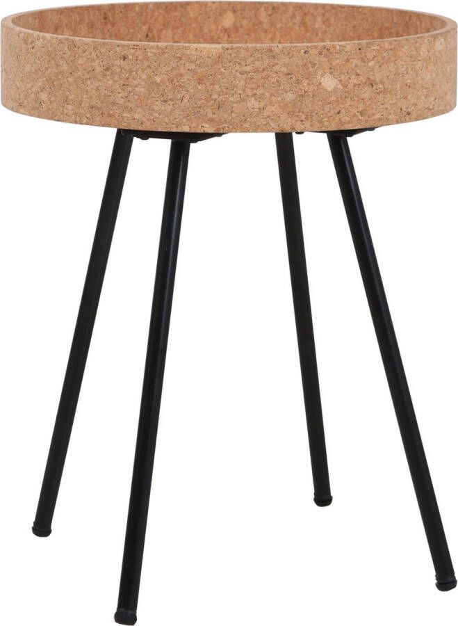 One Oak Salontafel 0 00x0 00 cm Natuurlijk zwart Metaal