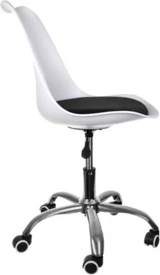 Oneiro s Luxe Eco Ergonomische Bureastoel SIA Wit – verstelbaar – volwassen – kantoor – werk – meubels – stoelen – wonen – gaming stoel – vergaderstoel