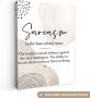 OneMillionCanvasses Canvas decoratie Spot Humor Spreuken Quotes Woordenboek Muurdecoratie Wanddecoratie 30x40 cm - Thumbnail 2