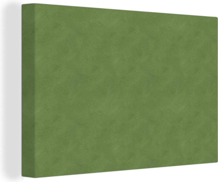 OneMillionCanvasses Canvas Schilderij Leer Structuur Dierenhuid 120x80 cm Wanddecoratie