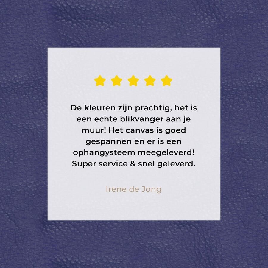Canvas schilderij 120x90 cm Wanddecoratie Inductie beschermer Leer Blauw Dierenhuid Muurdecoratie woonkamer Slaapkamer decoratie Kamer accessoires Schilderijen op canvas - Foto 2