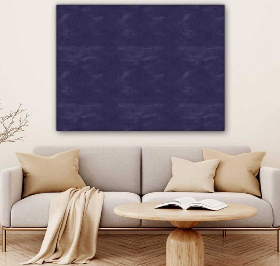 Canvas schilderij 120x90 cm Wanddecoratie Inductie beschermer Leer Paars Dierenhuid Muurdecoratie woonkamer Slaapkamer decoratie Kamer accessoires Schilderijen op canvas - Foto 2