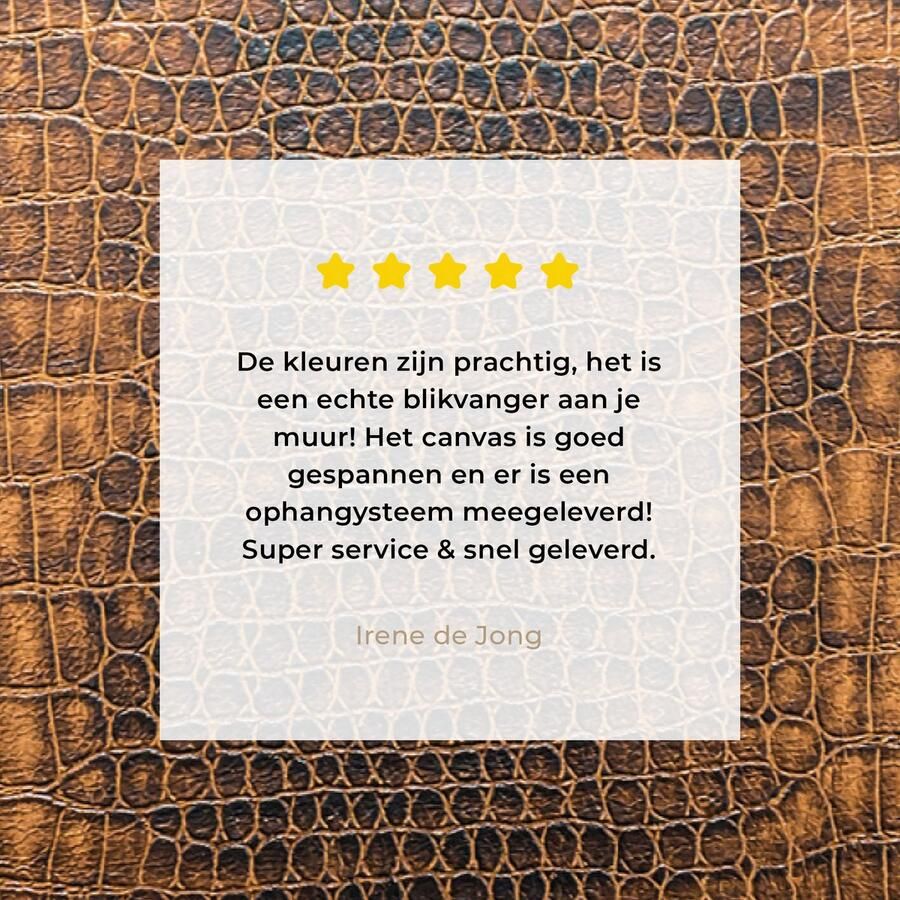 OneMillionCanvasses Canvas Schilderij Inductie beschermer Leer Structuur Dierenhuid 120x80 cm Wanddecoratie