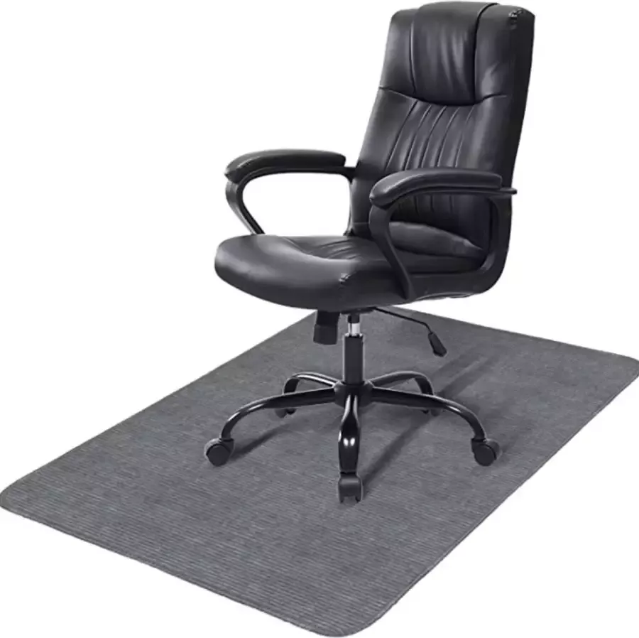 Onirique Stoelmat 120 x 90 cm Bureaustoelmatten voor Hardhouten Vloeren Antislip Vloerbeschermers voor Stoelen Hardhouten Vloeren Beschermende Mat Pad Bureau Stoelmatten Kantoor (120 x 90 cm Lichtgrijs)