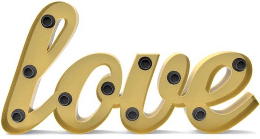 Only natural Love lamp 10 lichtjes