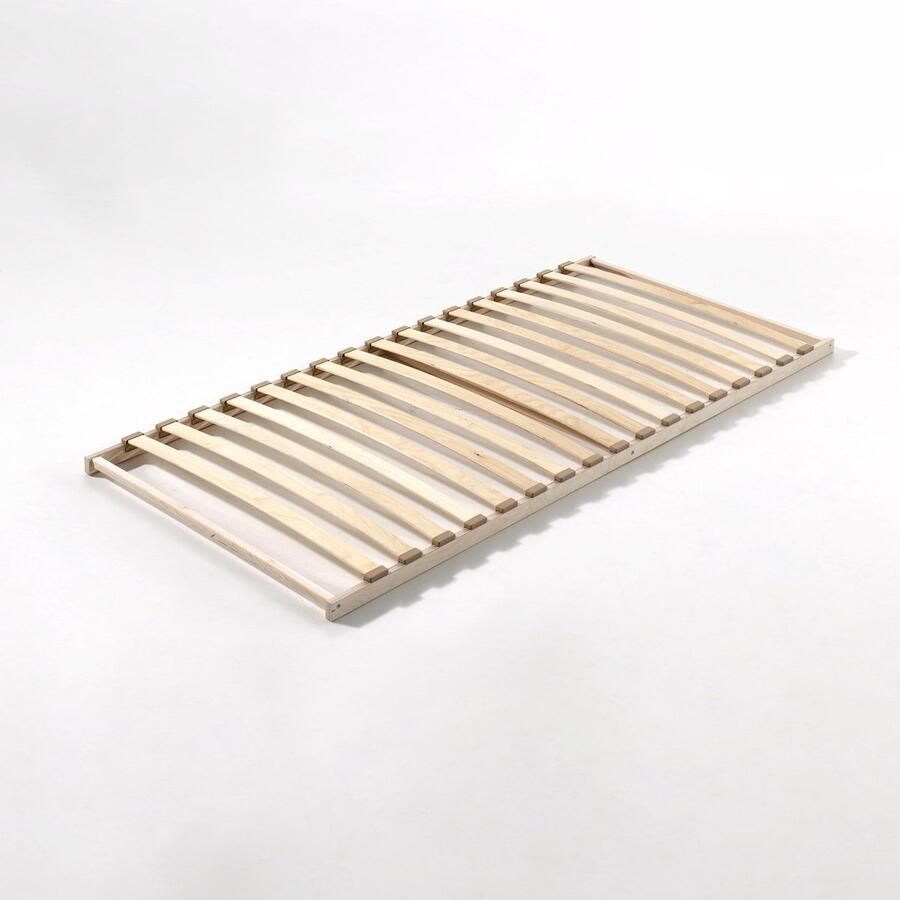 Vipack Lattenbodem met 17 verende latten van verlijmd hout in kunststof kappen (1 stuk)