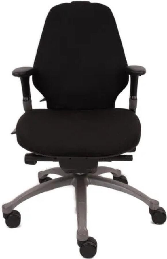 OPNIEUW! Refurbished RH Logic 300- 8S nieuw gestoffeerd zwart