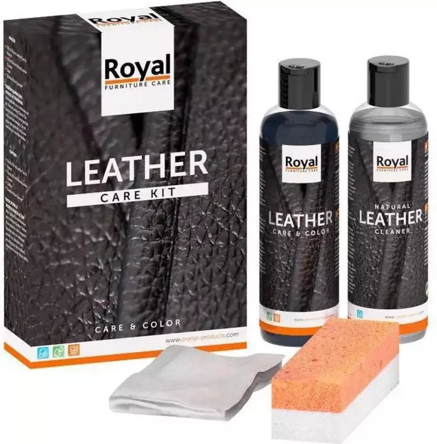 Oranje Furniture Care Leather Care & protection Onderhoud leer 2x150 ml