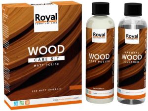 Oranje Furniture Care Oranje Matt Polish Wood Care Kit + Cleaner 2x250ml