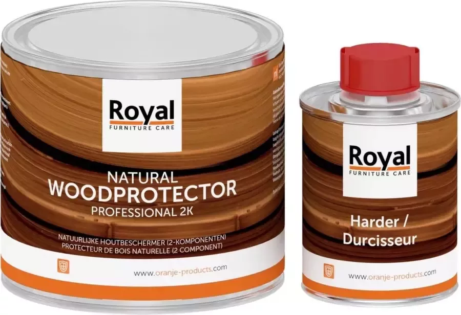 HSM Collection -Natural Wood Protector 2K-500ml-Transparant-Vloeistof