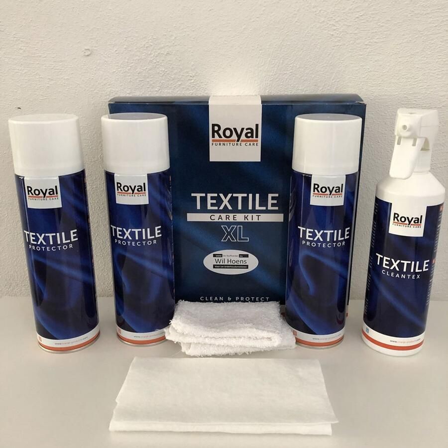 Oranje Furniture Care Products Textile Care Kit XL Royal Furniture Care Maxiset Textiel (5-7 zitplaatsen)