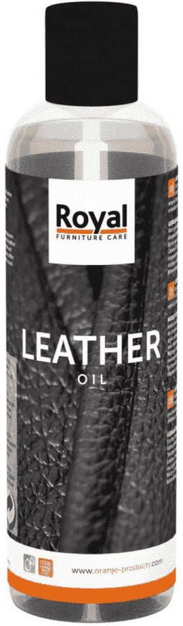 Oranje Furniture Care Royal Furniture Care Leather Oil 150 ML Reinigt Voedt Beschermt