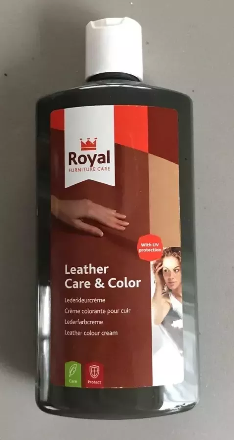 Oranje Leather care & color Olijfgroen 250ml